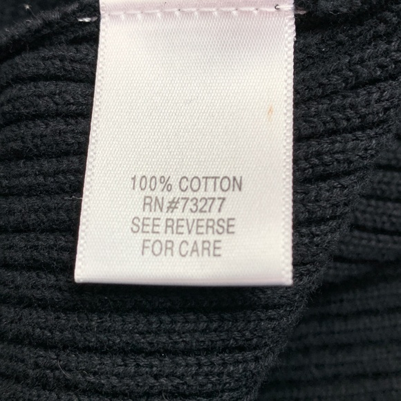 Women Sonoma Black Turtle Neck Sweater - Picture 3 of 4